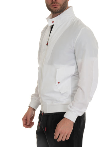 Bomber jacket White Kiton Man