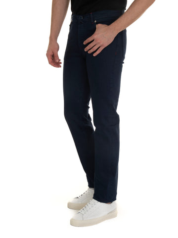 Jeans 5 tasche Blu Kiton Uomo
