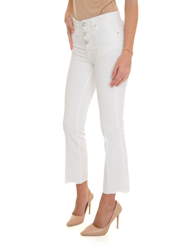 5-pocket jeans White denim Liu Jo Woman