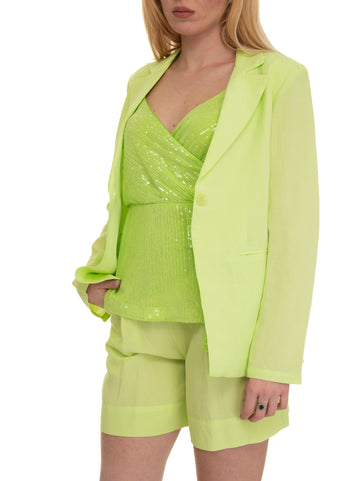 Lime Liu Jo Woman's 1-button jacket