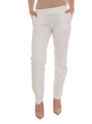 Soft trousers White Maria Bellentani Woman