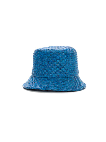 Max Mara Women's Bucket Phase Blue Weekend Hat