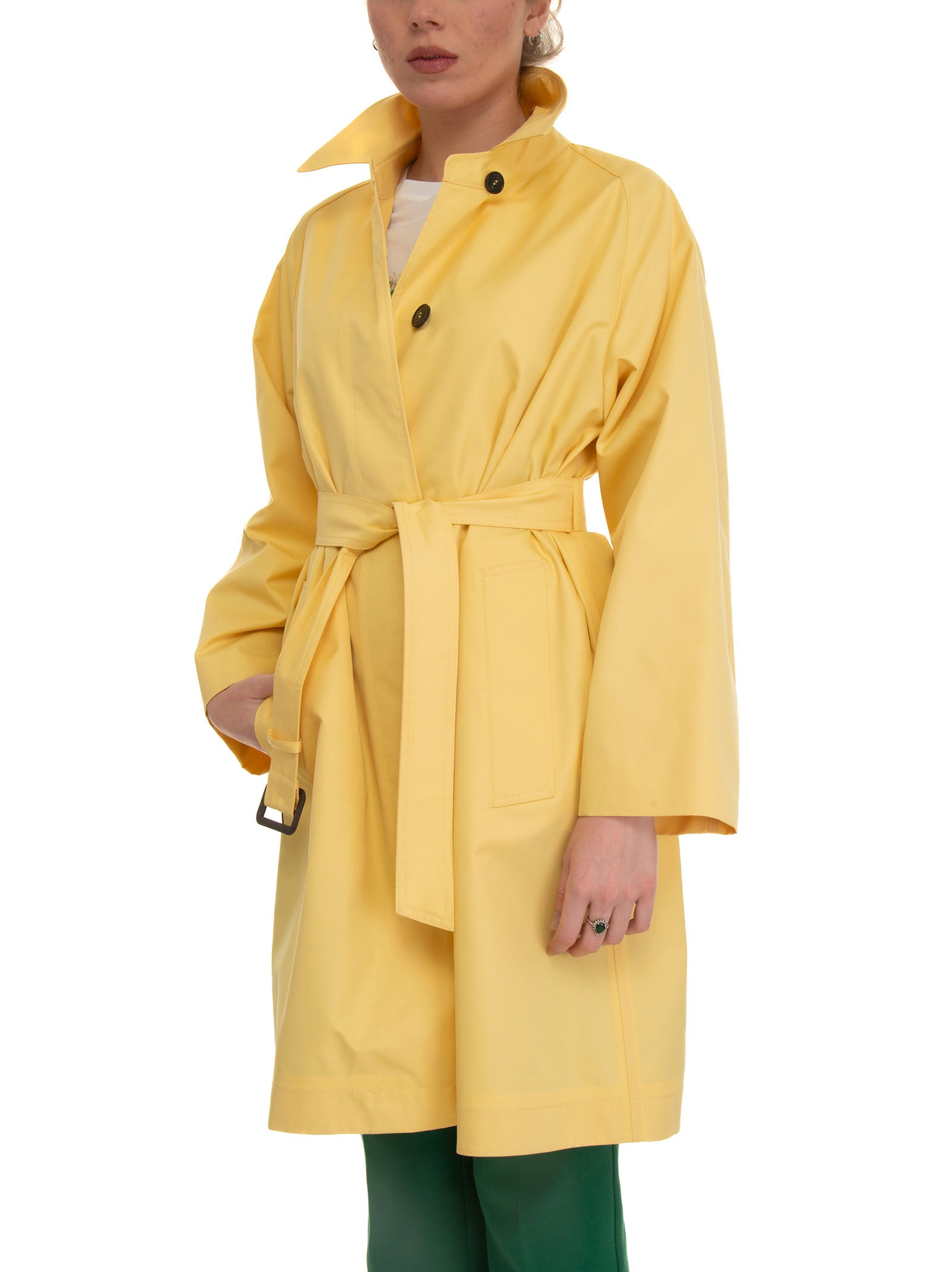 Yellow hot sale duster coat