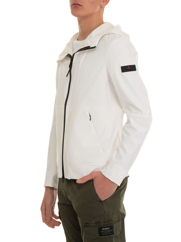 Jacket with hood LEMBATAMD01 White Peuterey Man