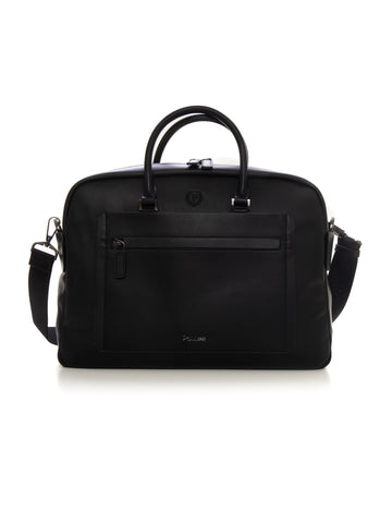 Professional briefcase with 1 compartment Black Pollini Uomo