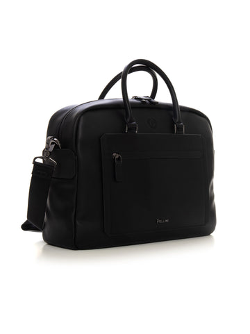 Professional briefcase with 1 compartment Black Pollini Uomo