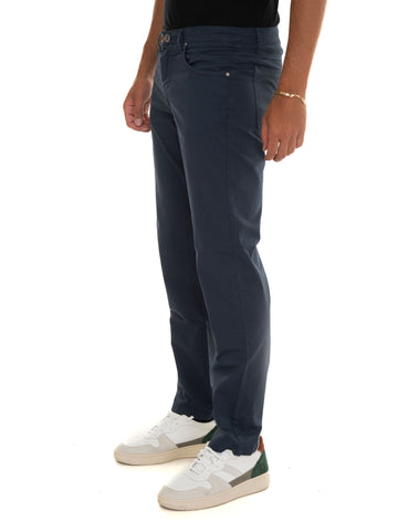 Navy blue Quality First Men's cotton trousers