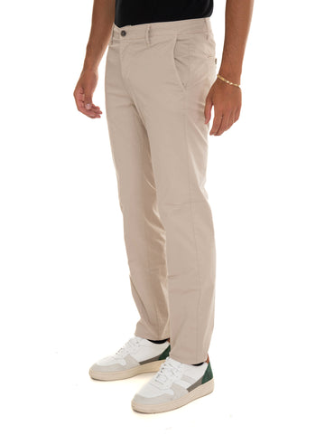 Pantalone in cotone Beige Quality First Uomo