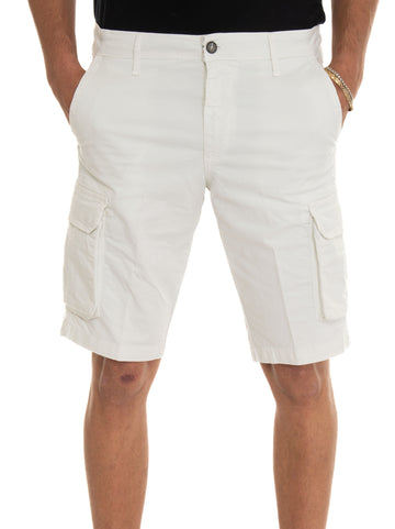 Bermuda with pockets White Quality First Man