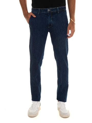 Chino cut denim jeans Quality First Men's medium denim