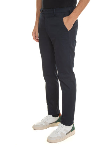 Pantalone modello chino MORELLO Blu Berwich Uomo