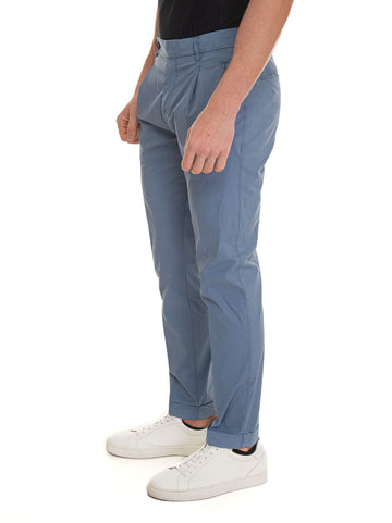 Pantalone modello chino RETRO-GD Azzurro Berwich Uomo