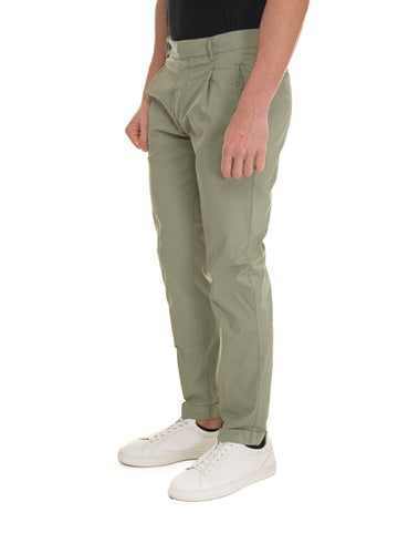 Pantalone modello chino RETRO-GD Salvia Berwich Uomo
