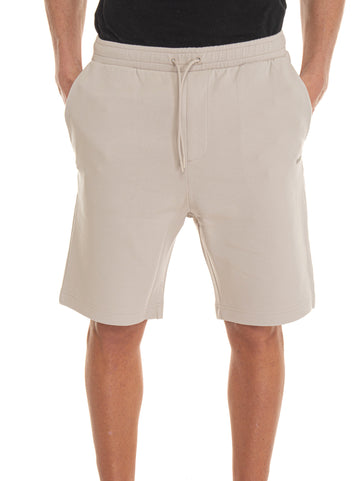 Bermuda shorts in fleece cotton Beige BOSS Men