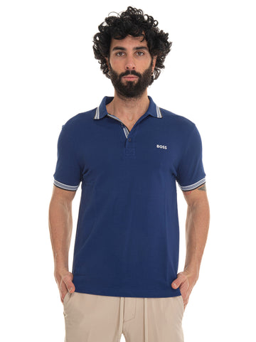 BOSS Men's Bluette Short Sleeve Polo Shirt