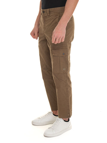 Green cargo trousers BOSS Men's
