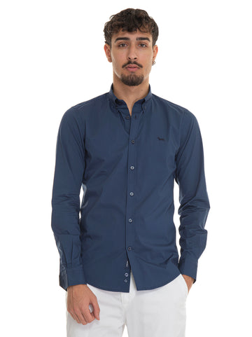 Casual shirt CNL011 Navy blue Harmont & Blaine Man