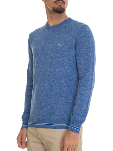 Crewneck sweater HRL413 Light blue Harmont & Blaine Men's
