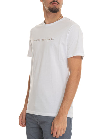 Half-sleeve crew-neck t-shirt IRL216 White Harmont & Blaine Men