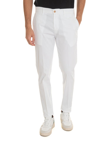 Pantalone modello chino WSL361 Bianco Harmont & Blaine Uomo