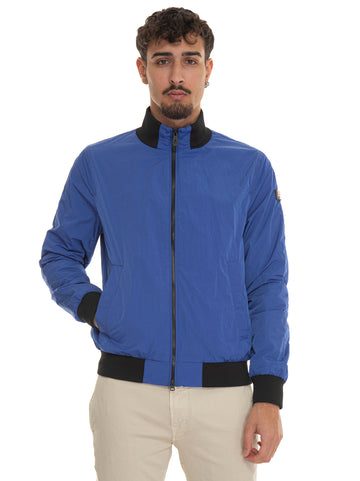 Bomber jacket AGNEL01 Electric blue Peuterey Man