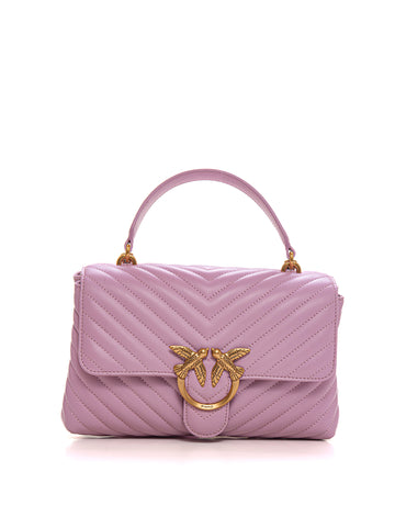 Love Lady Puff pink clutch bag Pinko Donna