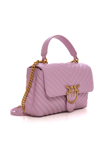 Love Lady Puff pink clutch bag Pinko Donna
