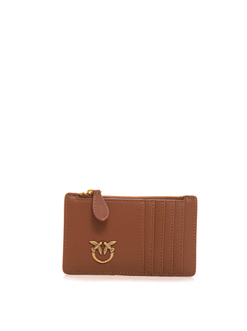 Airone Cuoio leather card holder Pinko Donna